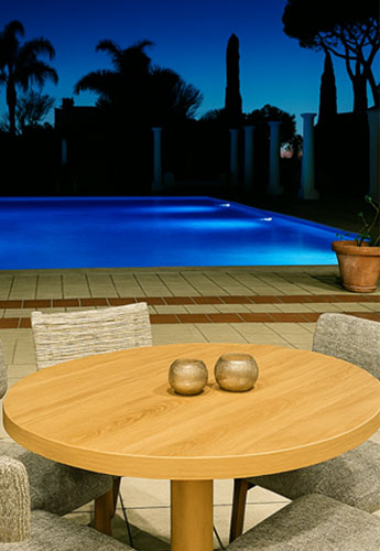 Poolside Snacks & Cocktails